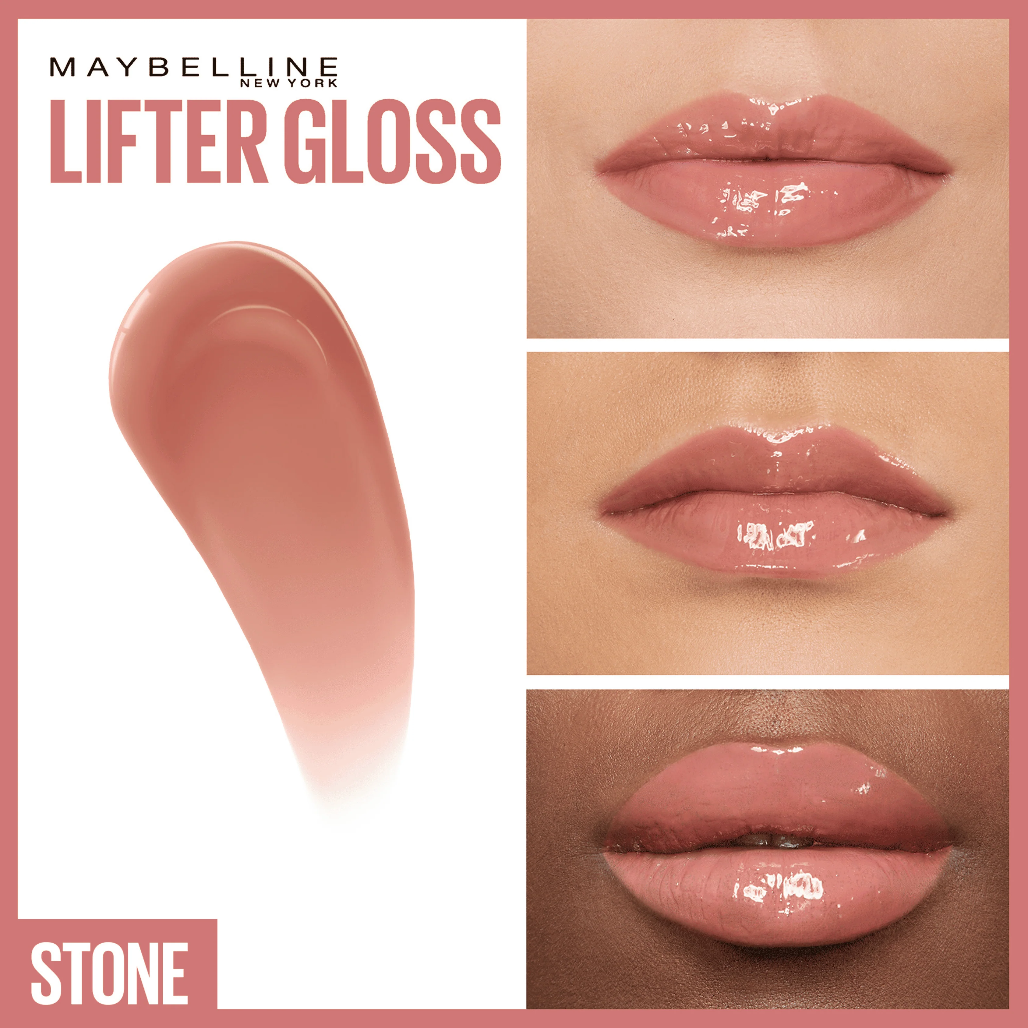 MAYBELLINE LIFTER GLOSS À LÈVRES REPULPANT 008 STONE - Image 3