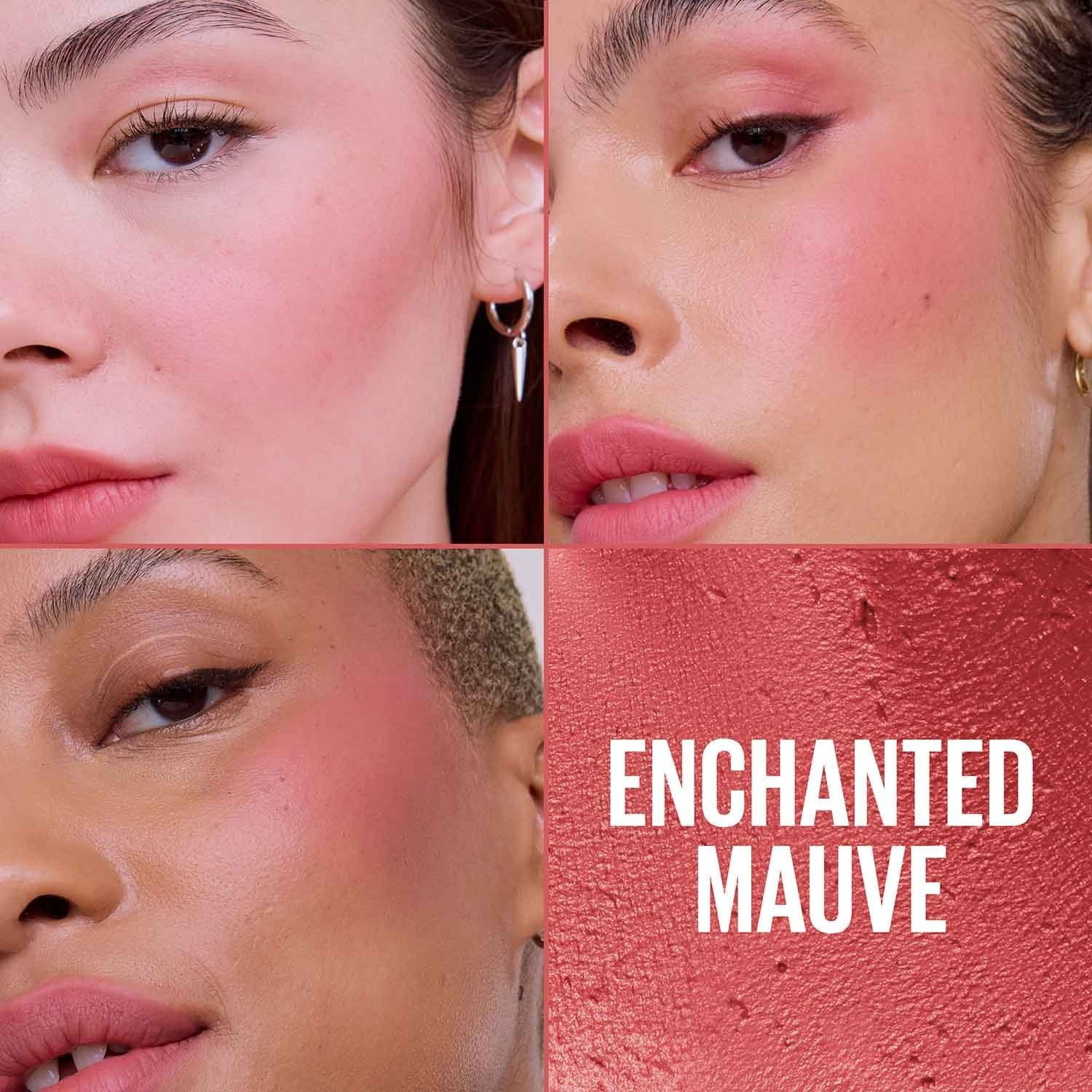 MAYBELLINE NEW YORK BLUSH CLOUDTOPIA CHEEK & LIP MOUSSE ENCHANTED MAUVE 08 - Image 3