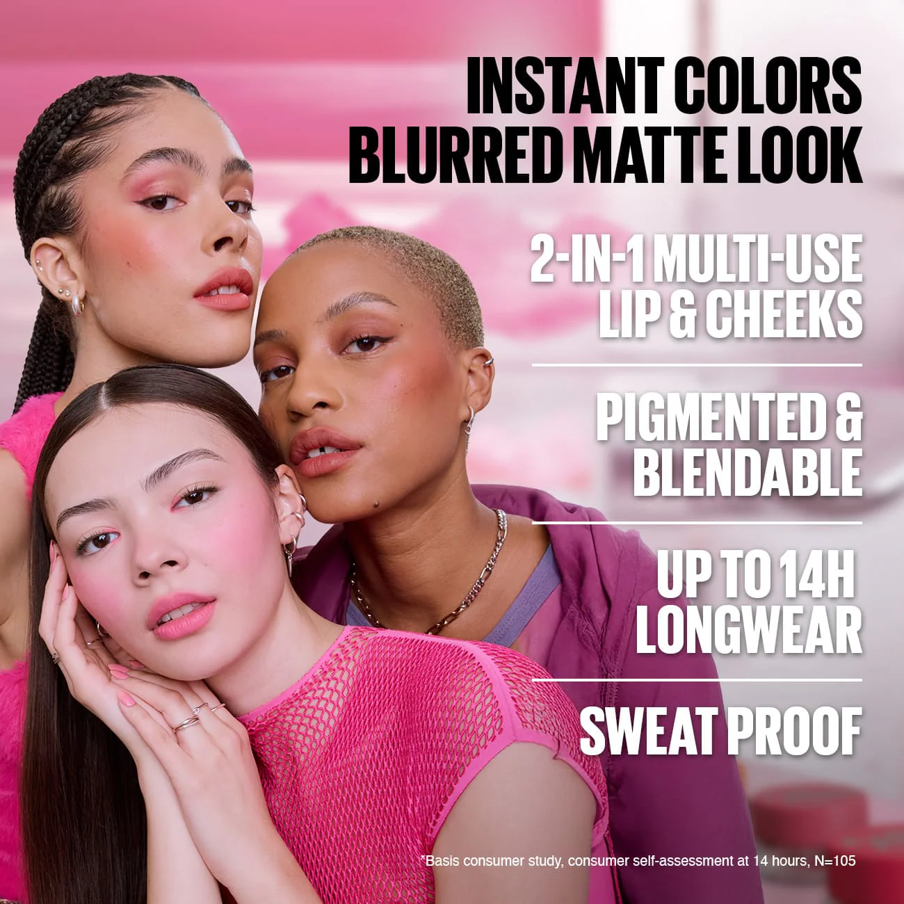 MAYBELLINE NEW YORK BLUSH CLOUDTOPIA CHEEK & LIP MOUSSE ENCHANTED MAUVE 08 - Image 12