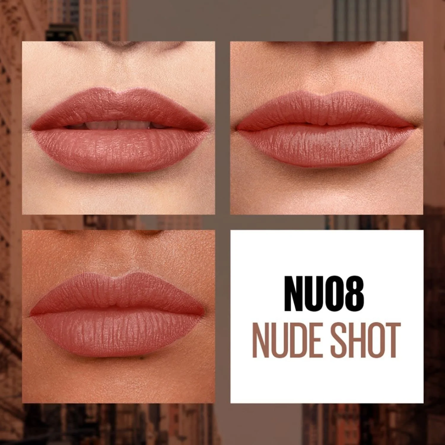 Maybelline New York Sensational Liquid Matte Nude Shot 08 - Image 4