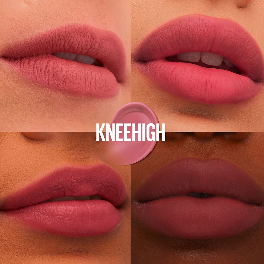 MAYBELLINE NEW YORK SUPERSTAY TEDDY TINT BLUSH À LÈVRES LIQUIDE FINI MAT FONDU kneehigh 55 - Image 3