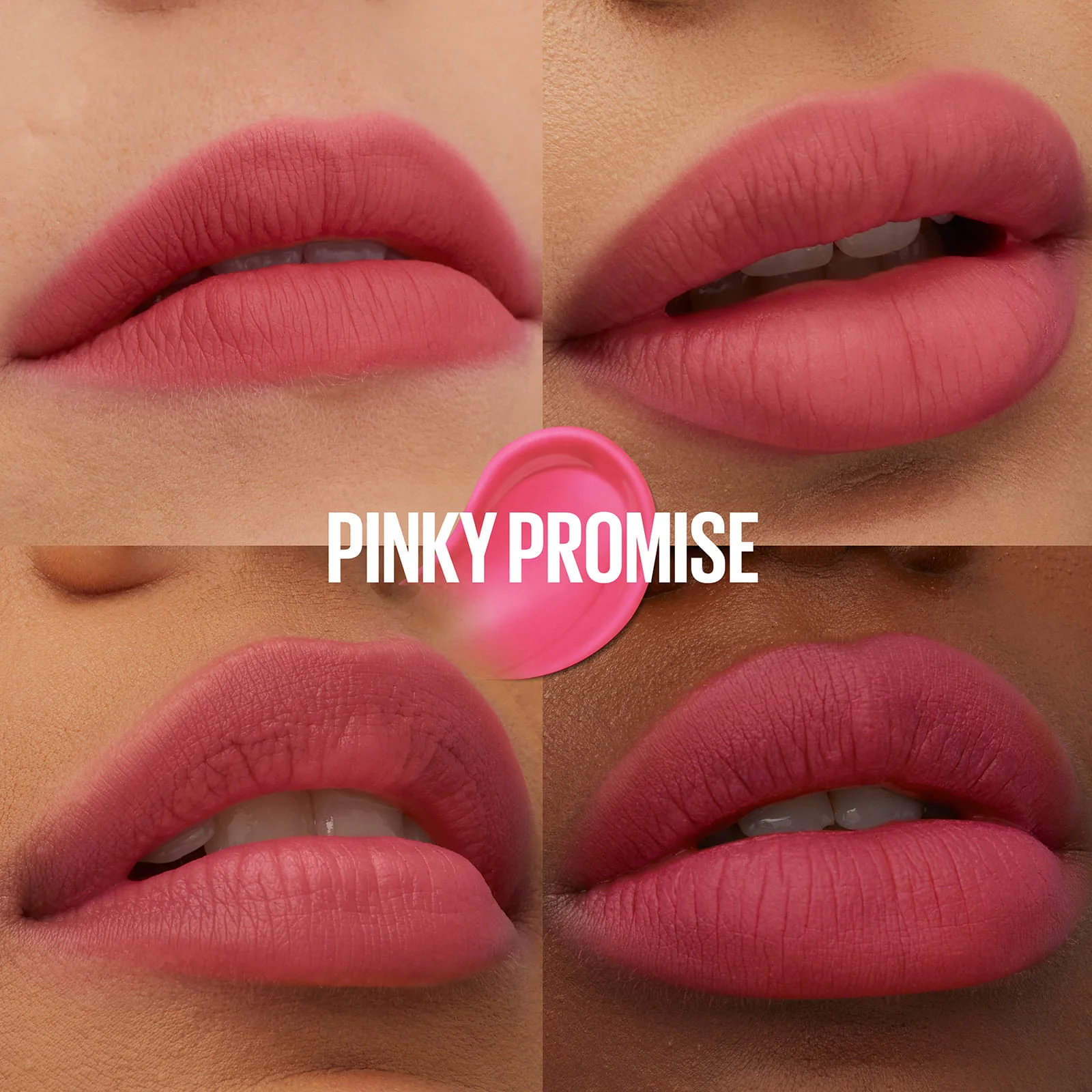 MAYBELLINE NEW YORK SUPERSTAY TEDDY TINT BLUSH À LÈVRES LIQUIDE FINI MAT FONDU PINKY PROMISE 45 - Image 3