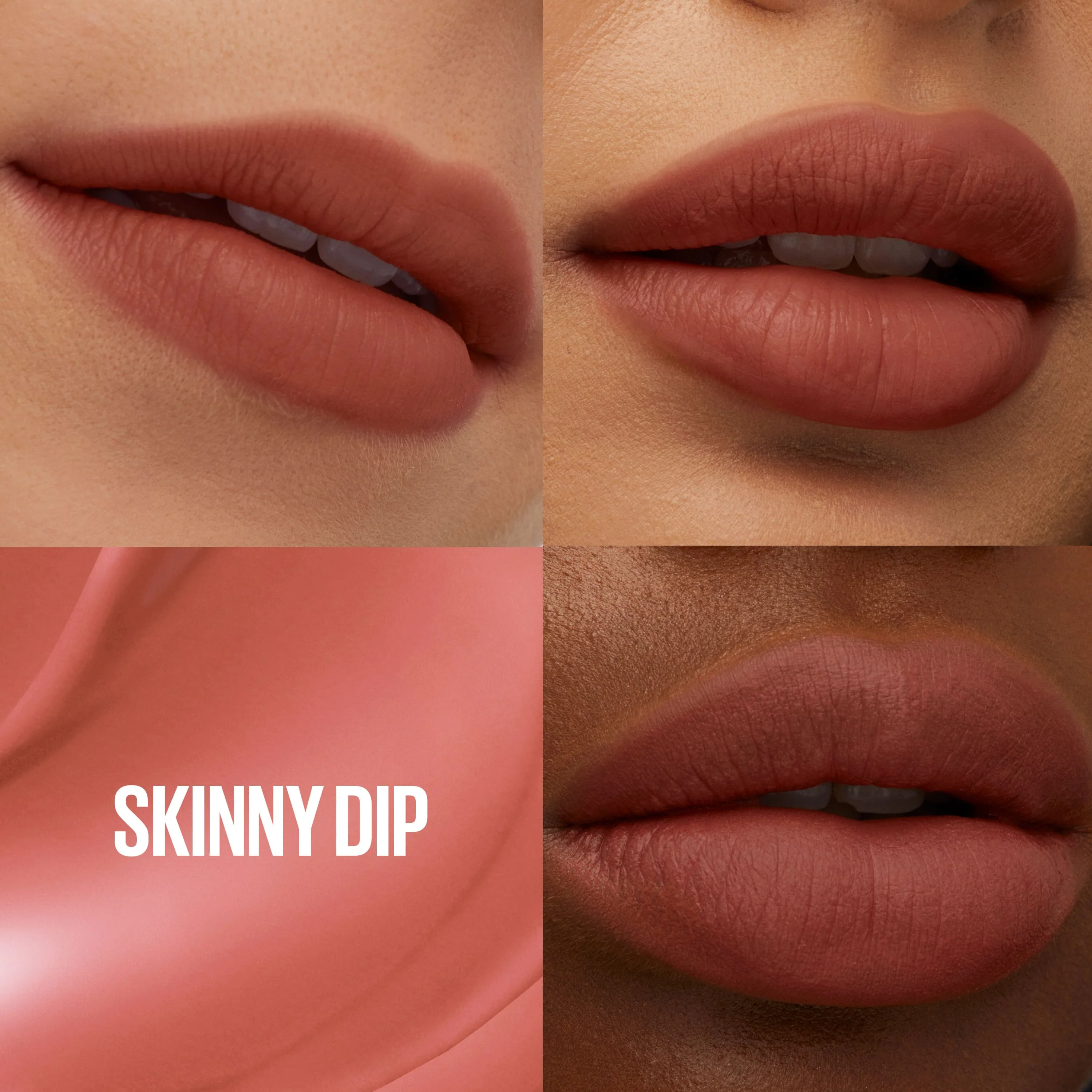MAYBELLINE NEW YORK SUPERSTAY TEDDY TINT BLUSH À LÈVRES LIQUIDE FINI MAT FONDU SKINNYDIP 15 - Image 3