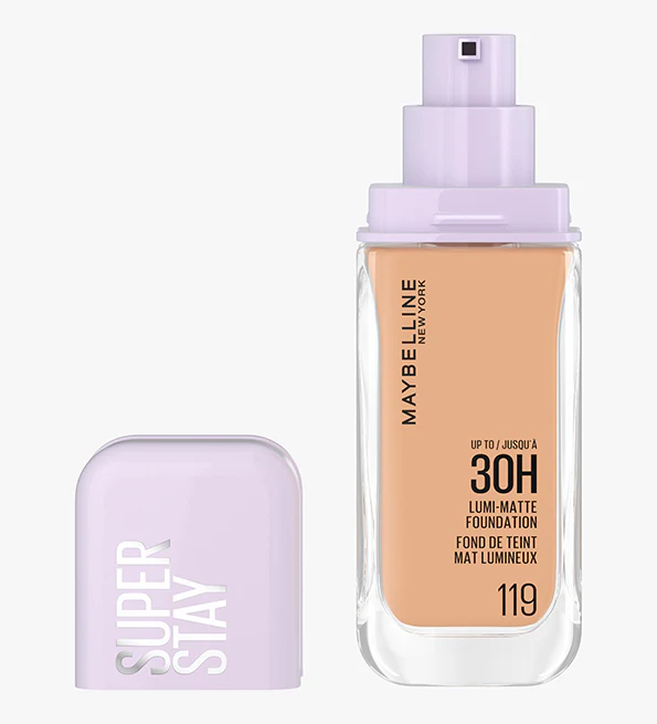 MAYBELLINE SUPERSTAY LUMI MATTE FOND DE TEINT 119 - Image 2