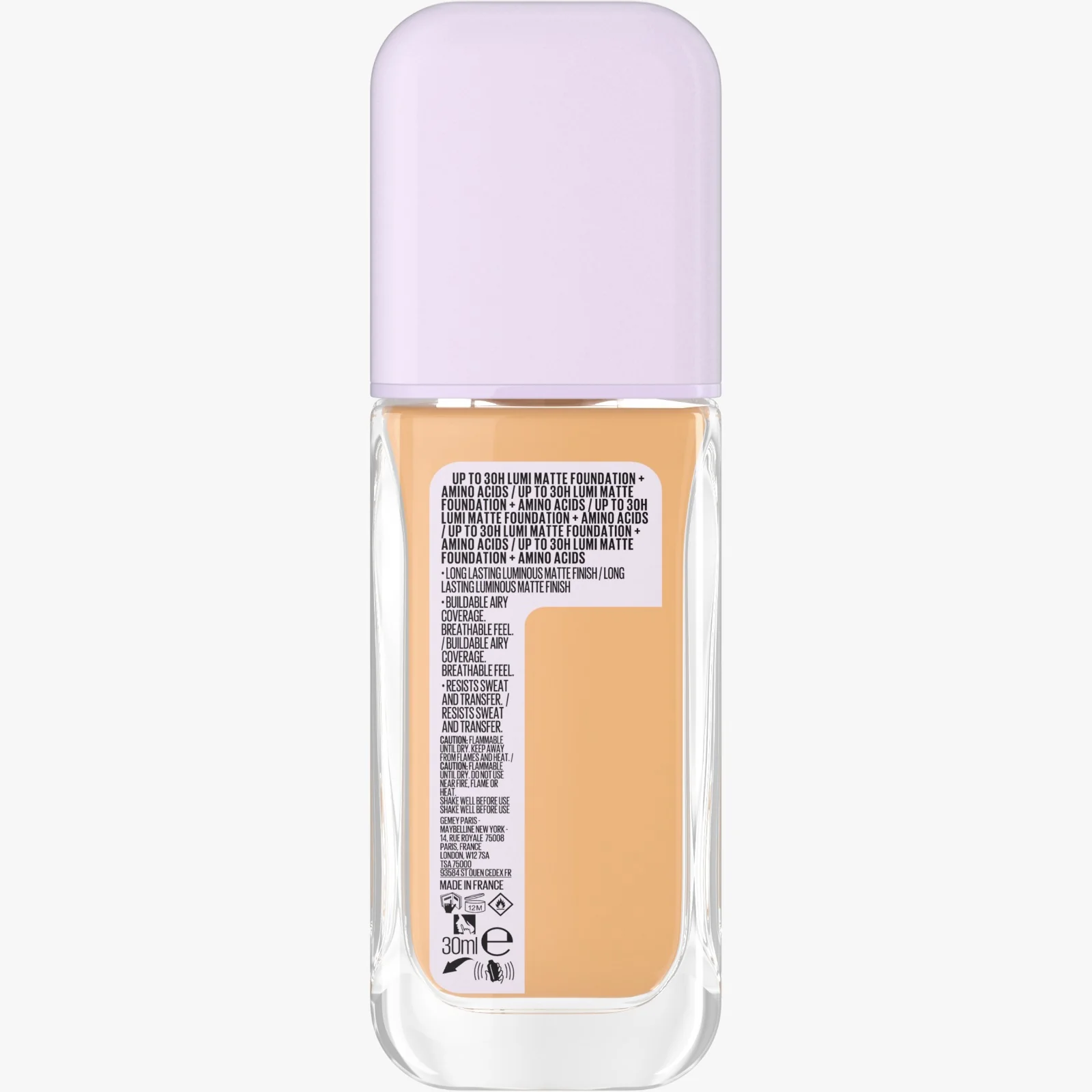 MAYBELLINE SUPERSTAY LUMI MATTE FOND DE TEINT 126 - Image 2
