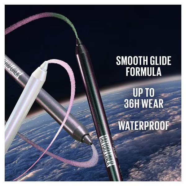MAYBELLINE TATTOO LINER SHARPANABLE CRAYON GEL 823 AURORA FLIP - Image 5