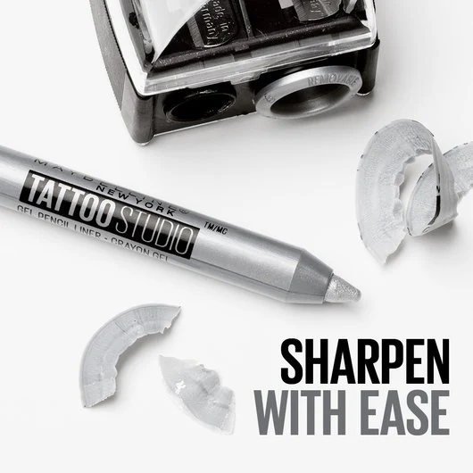 Maybelline TATTOO STUDIO SHARPENABLE GEL PENCIL Polished White - Image 8