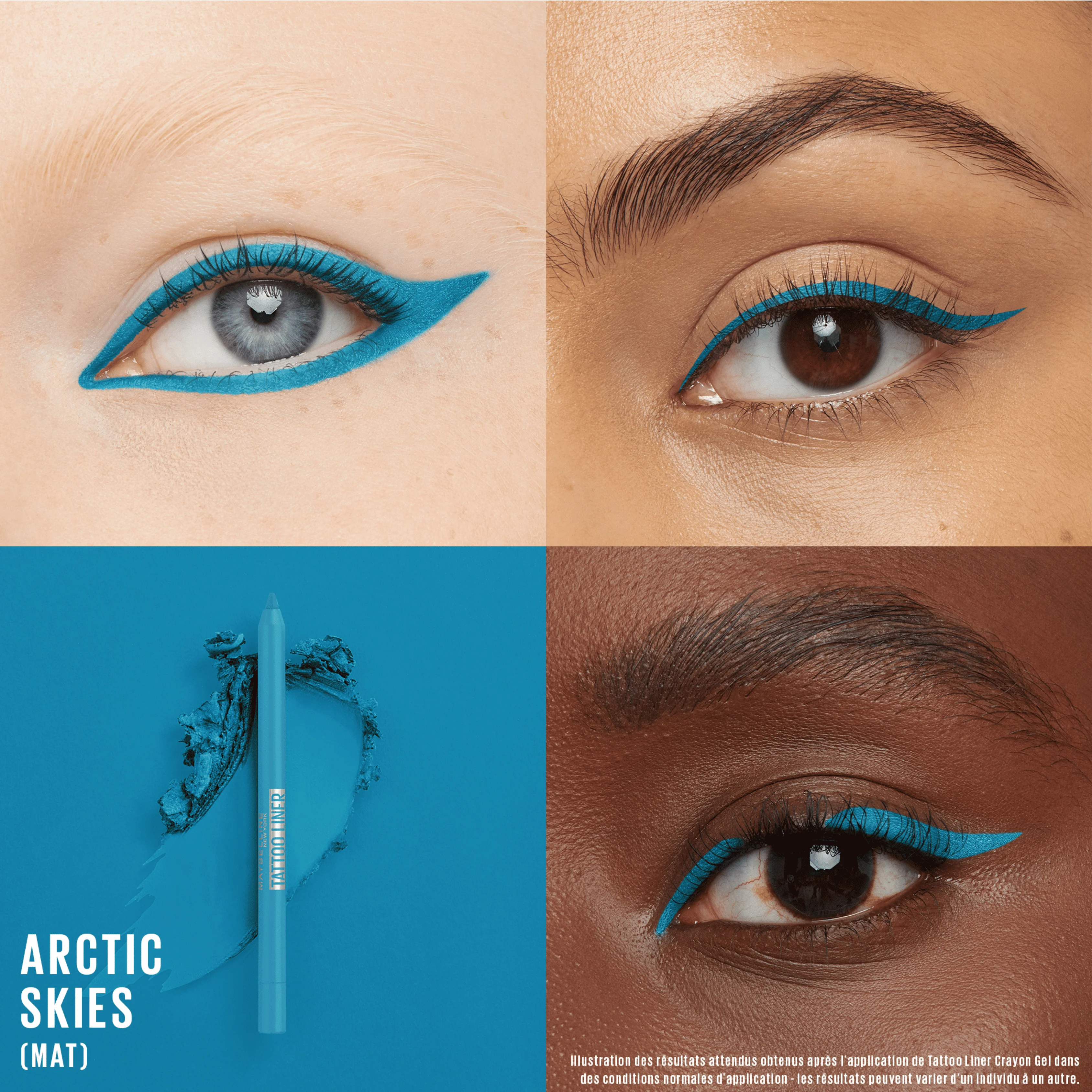MAYBELLINE TATTOO STUDIO SHARPENABLE GEL PENCIL 806 ARCTIC SKIES - Image 3