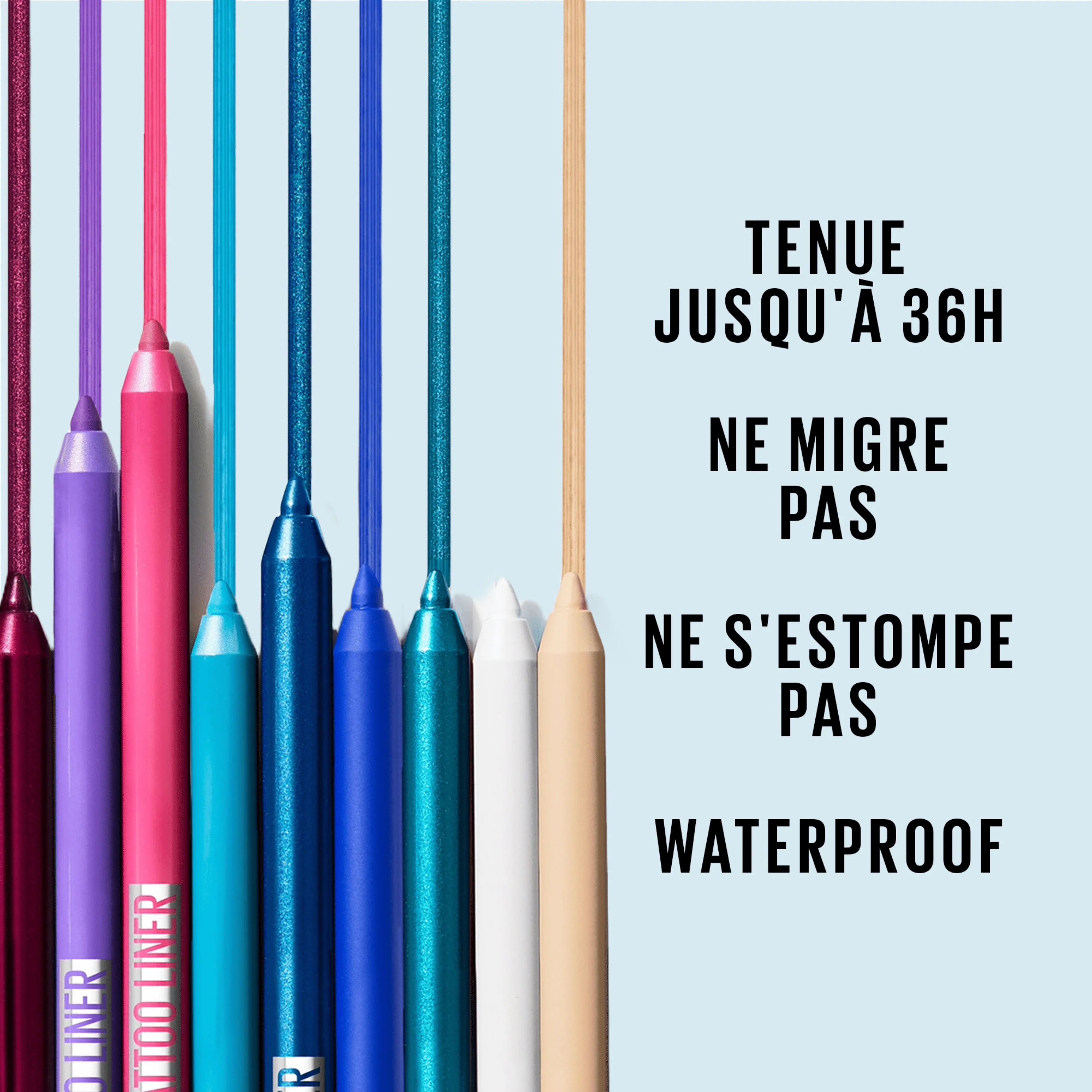 Maybelline TATTOO STUDIO SHARPENABLE GEL PENCIL GALACTIC COBALT - Image 5