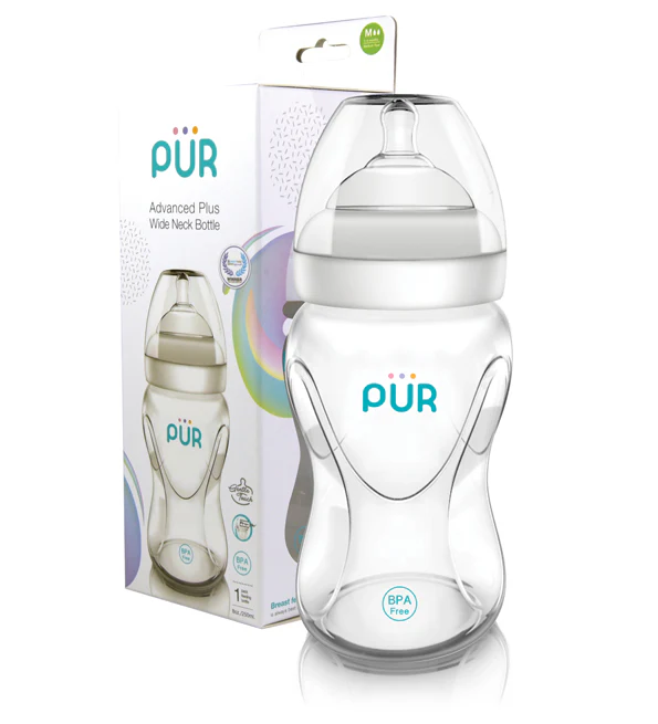 Pür Biberon Advanced Plus Wide Neck Bottle 250 ml 9812 - Image 2