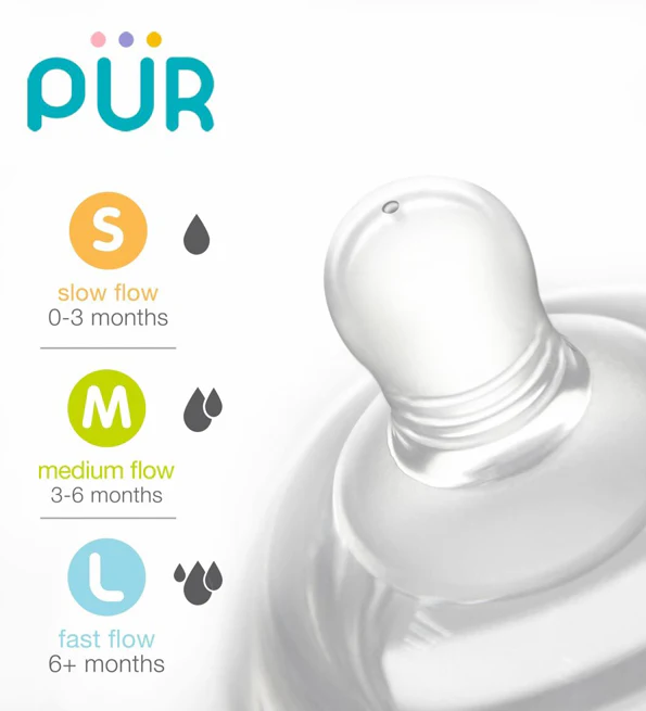 Pür Biberon Advanced Plus Wide Neck Bottle 250 ml 9812 - Image 3
