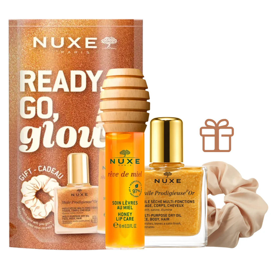 NUXE Coffret Ready, Go, Glow – 2 Produits = Chouchou Offert - Image 2