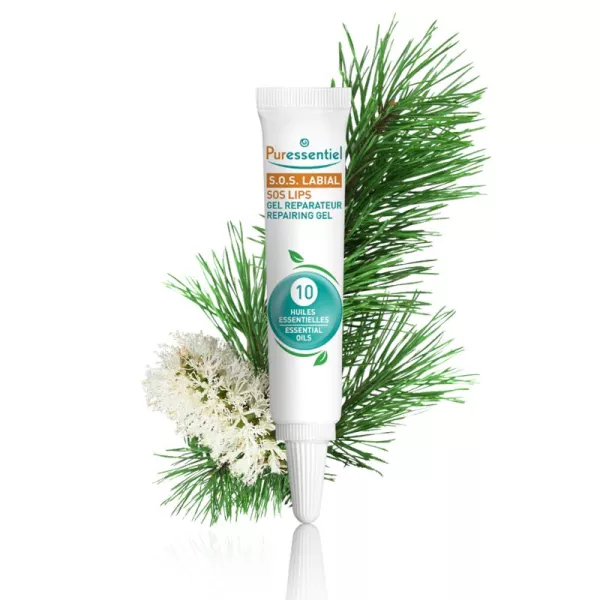 PURESSENTIEL SOS Labial Gel Réparateur Lèvres - 10 Huiles - Image 2