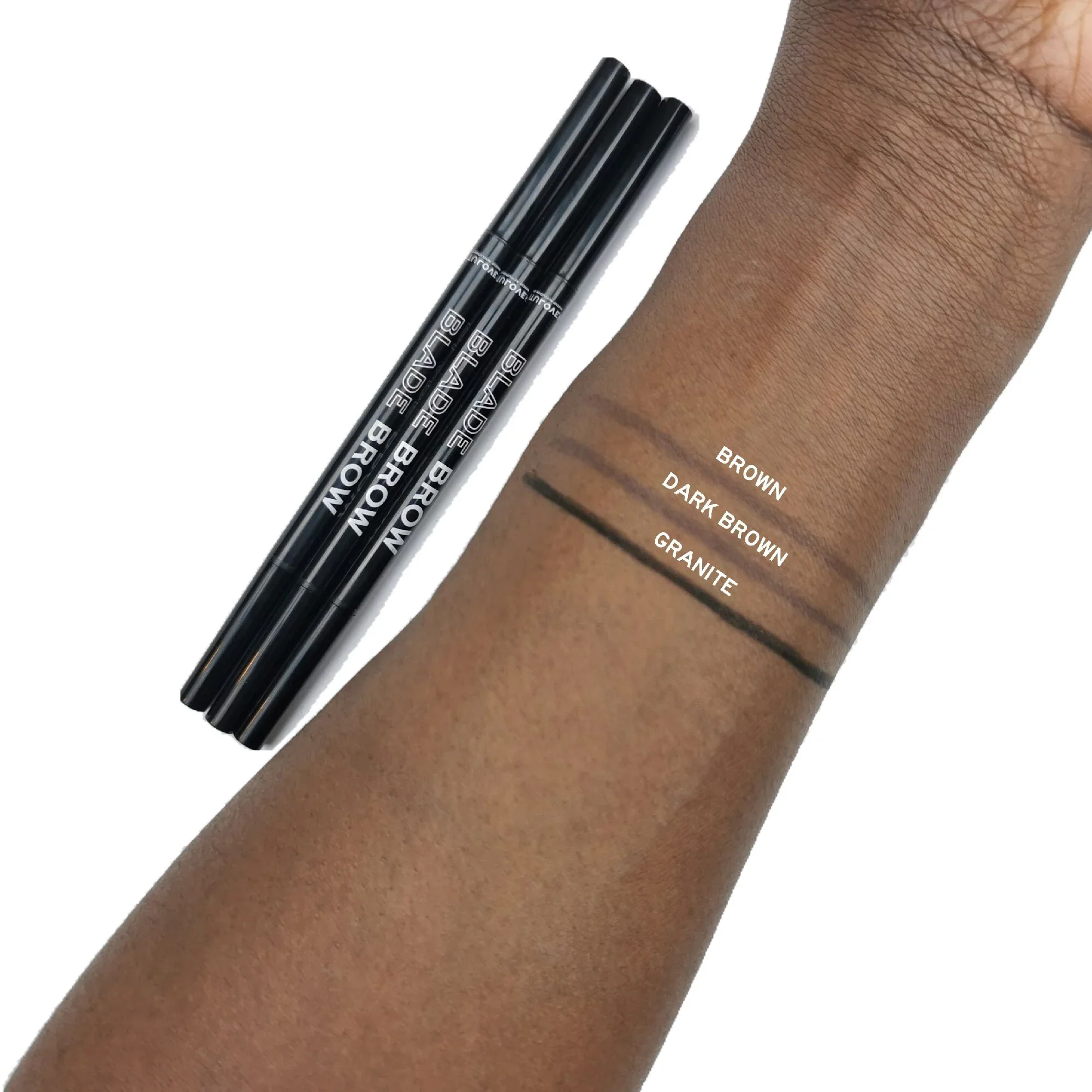 RELOVE BLADE BROW PENCIL DARK BROWN - Image 4