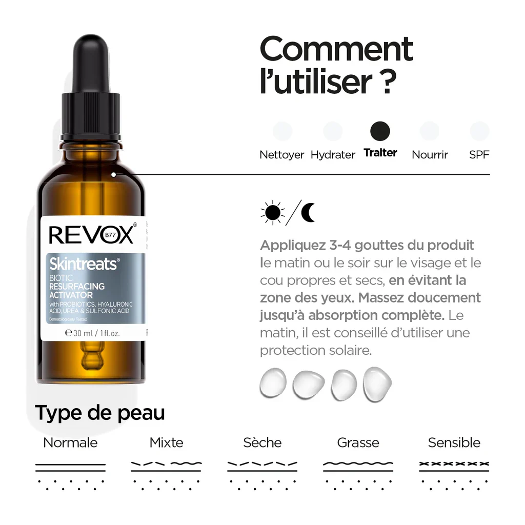 REVOX B77 SKINTREATS BIOTIC RESURFACING ACTIVATOR 30 ML - Image 5