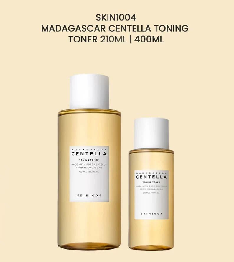 Skin 1004 Madagascar Centella Toning Toner 400ml - Image 3
