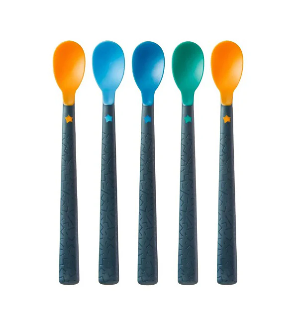 Tommee Tippee Lot de 5 Cuillères d’apprentissage 4M+ - Image 2