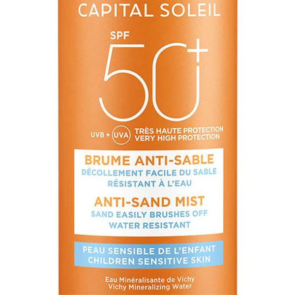 VICHY CAPITAL SOLEIL BRUME SOLAIRE ANTI SABLE ENFANT SPF 50+ 200 ML - Image 2