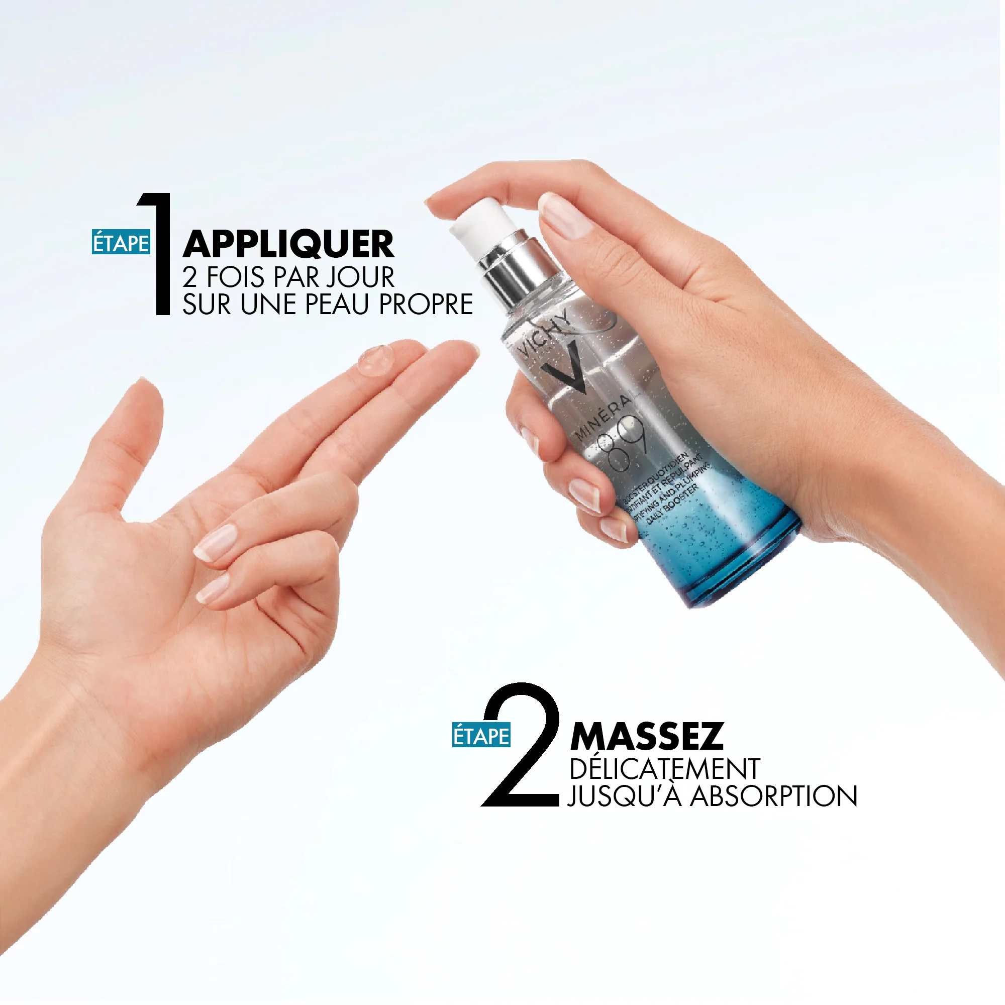 Vichy minéral 89 sérum booster hydratant fortifiant et repulpant 50 ml - Image 9